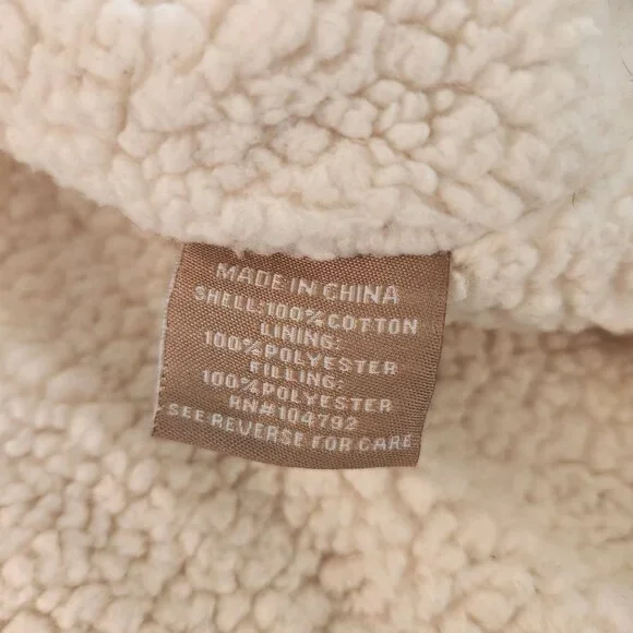 Victory Outfitters Plaid Snap Front Sherpa Lined Flannel Shirt Jacket Cozy - Picture 5 of 11